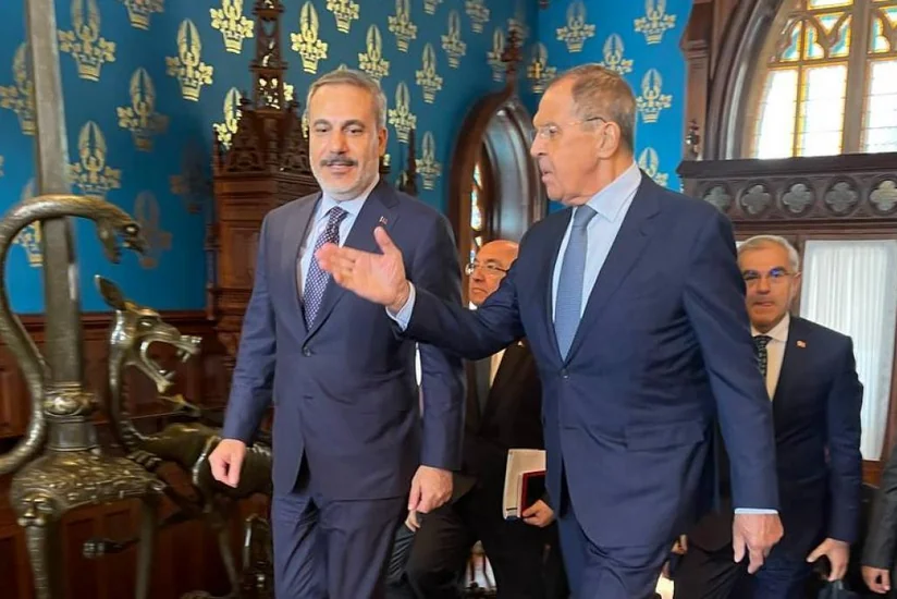 Глава российского МИД проводит в Анталье переговоры с турецким коллегой