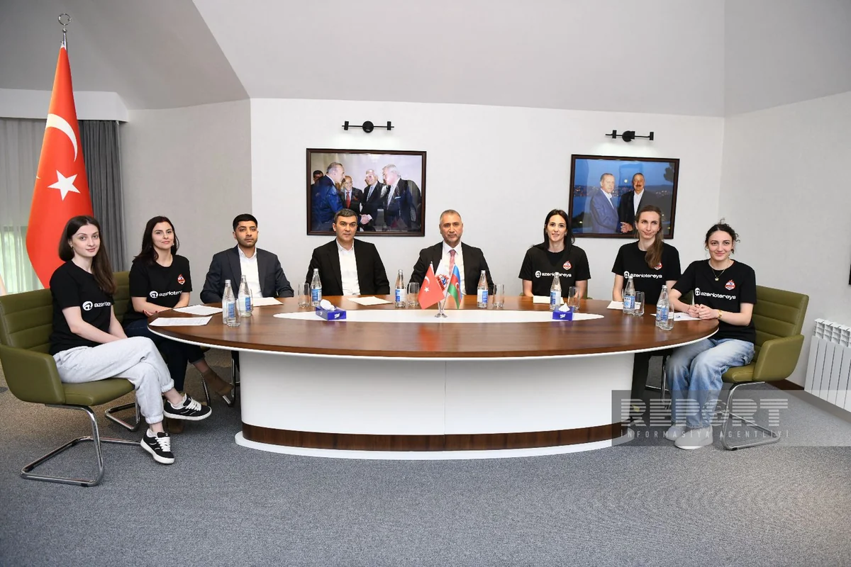Azərbaycanda yeni yaradılan DH Volley Baku klubunun təqdimat mərasimi keçirilib