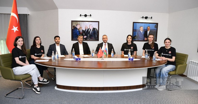 Azərbaycanda yeni yaradılan DH Volley Baku klubunun təqdimat mərasimi keçirilib