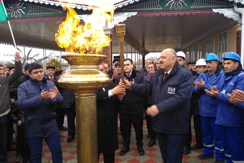 İmişlinin Aranlı kəndinə təbii qaz verilib
