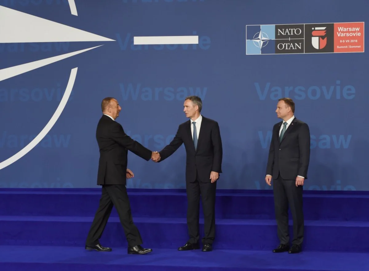 Prezident İlham Əliyev Varşavada NATO-nun Sammitinin açılış mərasimində iştirak edib