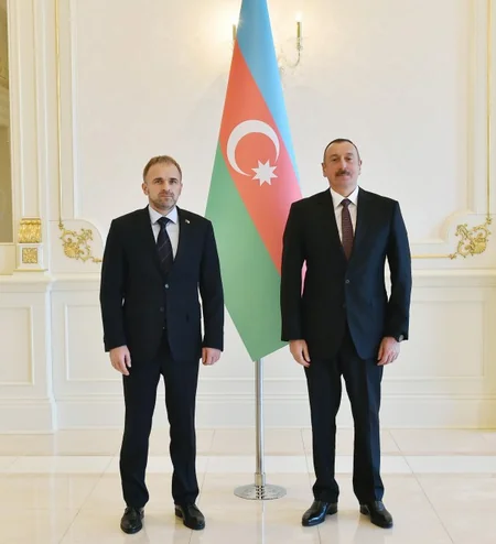 Prezident İlham Əliyev 4 ölkənin yeni səfirinin etimadnaməsini qəbul edib