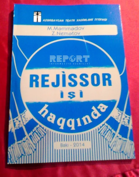 Rejissor işi haqqında kitab təqdim edilib