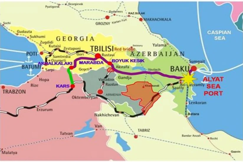 Azərbaycan bu il İpək yolu dəhlizindən 319 mln. manat qazanıb