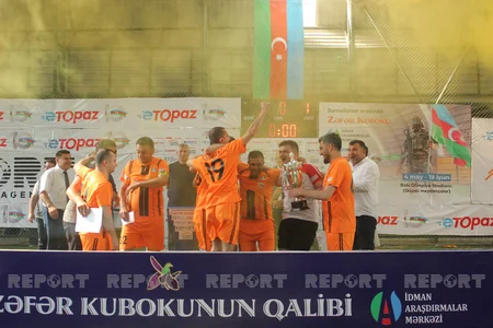 Zəfər Kubokunun qalibi və finalçısı mükafatlandırılıb