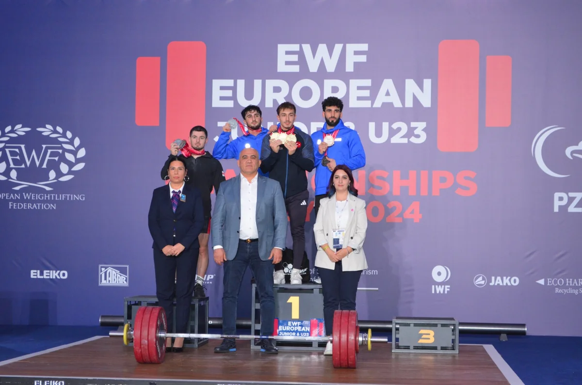 Avropa birinciliyi: Azərbaycan atletləri gümüş və bürünc medal qazanıblar