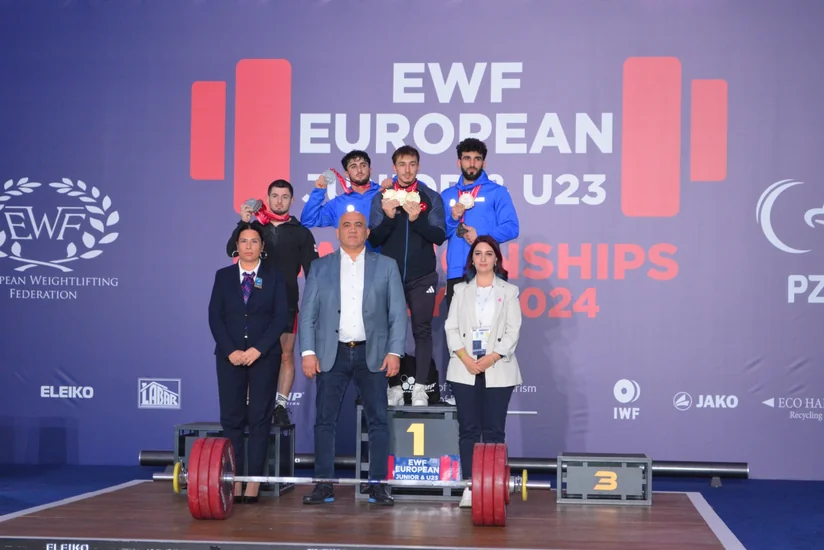 Avropa birinciliyi: Azərbaycan atletləri gümüş və bürünc medal qazanıblar