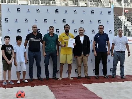 Çimərlik futbolu üzrə ölkə çempionu bəlli olub