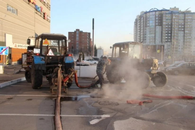 В Курске из-за аварии без тепла остались 162 дома, 5 детсадов и 4 школы