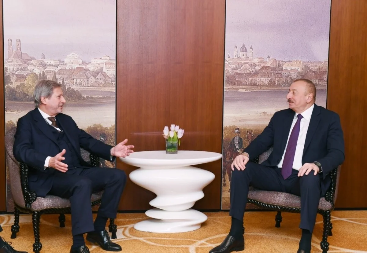Prezident İlham Əliyev Avropa İttifaqının komissarı ilə görüşdü - FOTO - YENİLƏNİB
