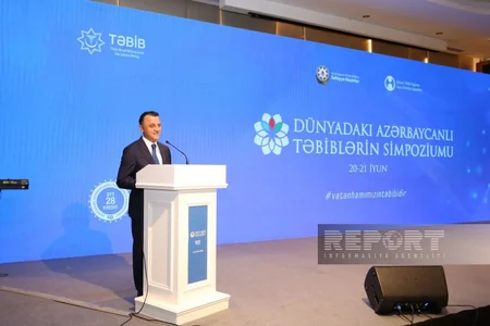 Dünyadakı Azərbaycanlı Təbiblərin Simpoziumunun bağlanış mərasimi keçirilib