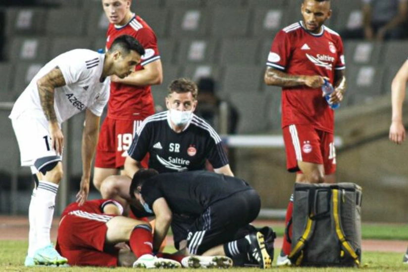 Qarabağla oyunda zədələnən futbolçu ili başa vurub
