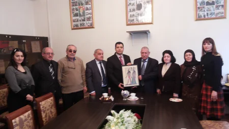 Misir Mədəniyyət Mərkəzinin müdiri Xarici Dillər Gimnaziyasında olub