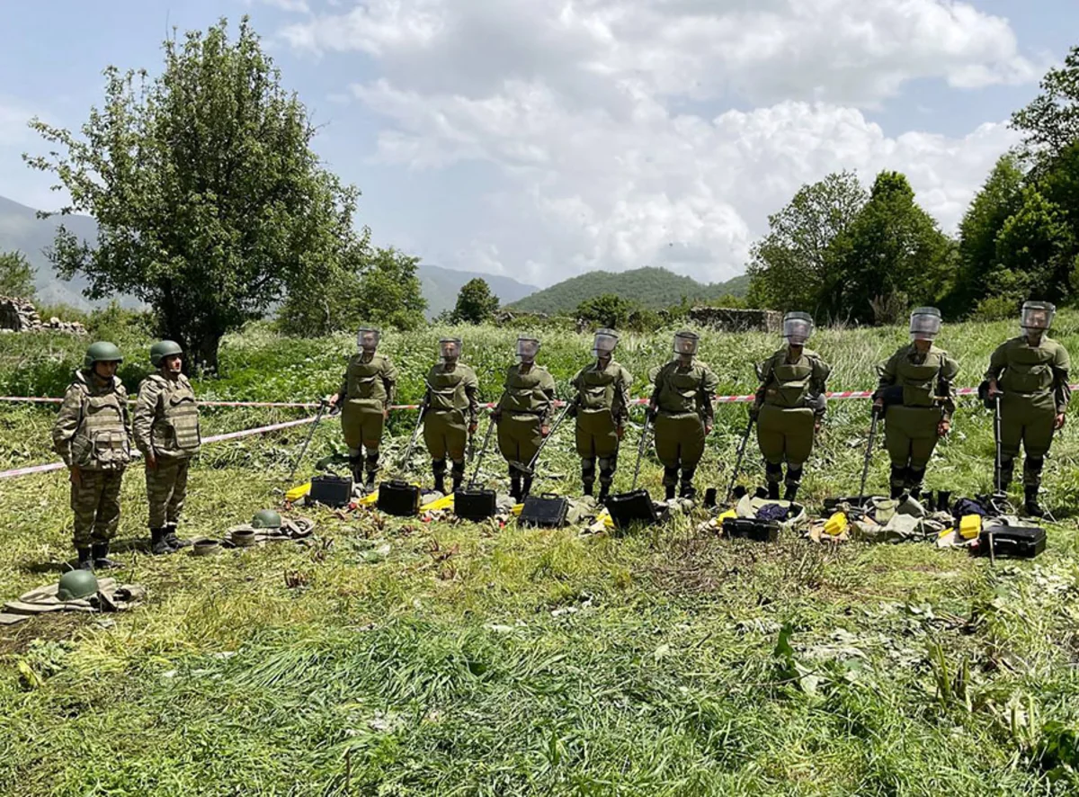 Necessary measures for engineering support underway in liberated territories: Azerbaijani Defense Ministry