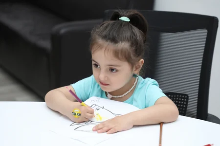 Festive atmosphere at Report News Agency on Children's Day