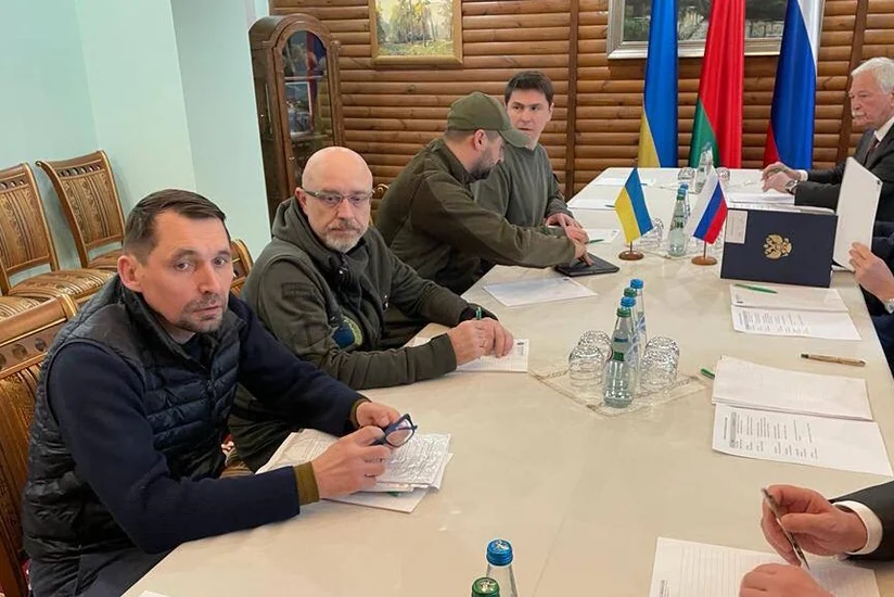 Second round of Ukraine-Russia talks get underway