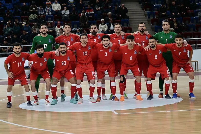 Azərbaycanın futzal millisinin hazırlıq üçün heyəti açıqlanıb