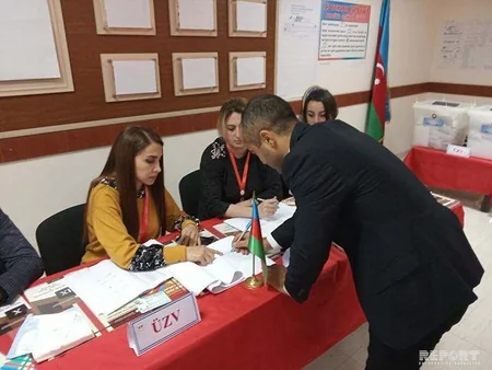 21 saylı Nəsimi birinci seçki dairəsinin 13 saylı seçki məntəqəsində 309 nəfər səs verib