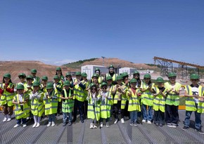 “AzerGold”un əməkdaşlarının övladları üçün qızıl mədəninə ekskursiya təşkil edilib