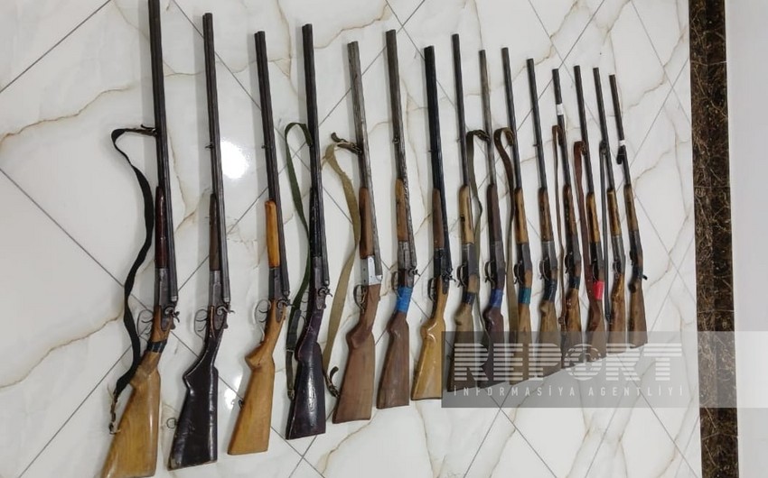 В Билясуваре граждане сдали полиции незаконное оружие