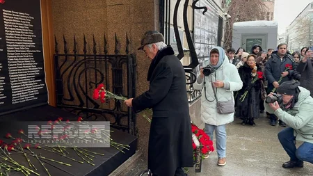 Moskvada 20 Yanvar şəhidlərinin xatirəsi anılıb