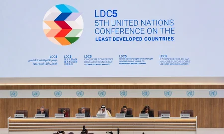 Jeyhun Bayramov joins opening of UN Conference on Least Developed Countries