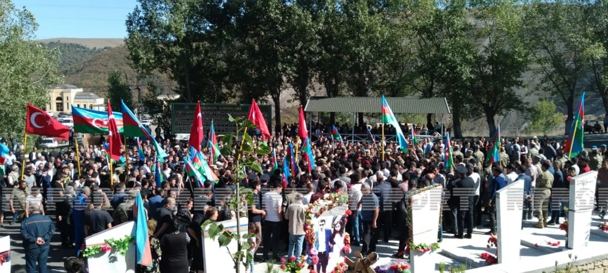 Şəhid Turxan Süleymanov Daşkəsəndə dəfn olunub