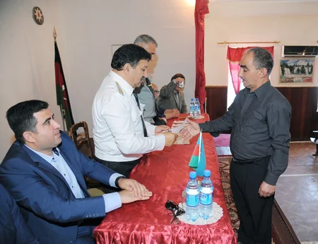 ​A group of prisoners released under amnesty in Azerbaijan