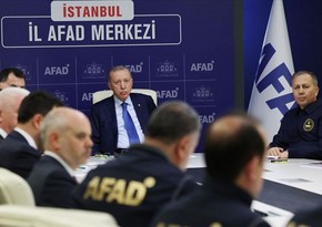 Ərdoğan zəlzələ nəticəsində insan itkilərinin olmadığını təsdiqləyib