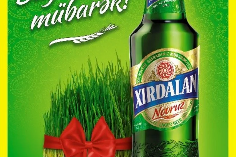 ​Azərbaycanda Novruz etiketli Xırdalan pivəsi satışa çıxarılıb