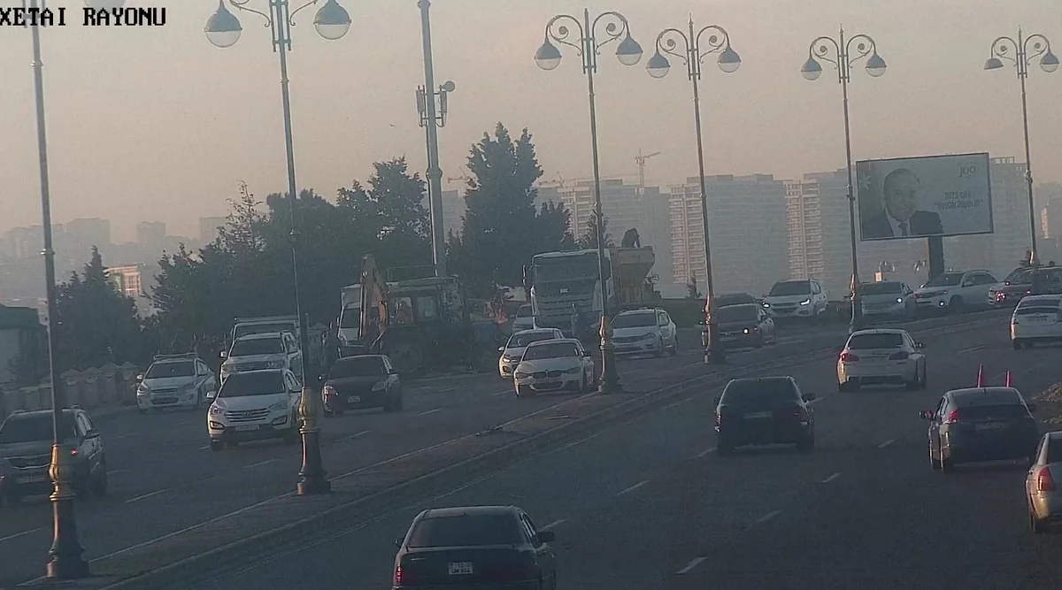 8 Noyabr prospekti - Zığ yolu təmir olunur