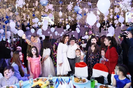 Heydar Aliyev Foundation arranges traditional New Year party for children
