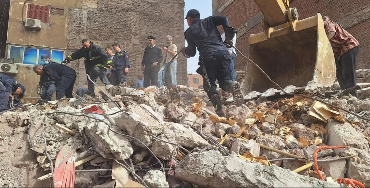 Death toll from Egypt's building collapse rises to 9