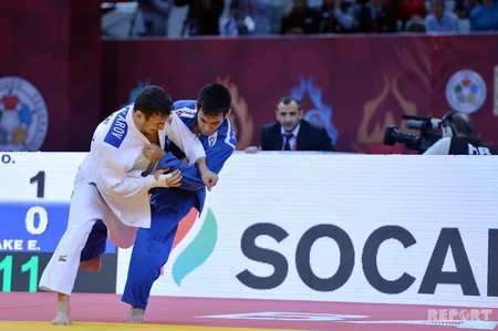 Azərbaycan cüdo yığması Böyük Dəbilqə turnirində ilk medalını qazanıb - FOTO