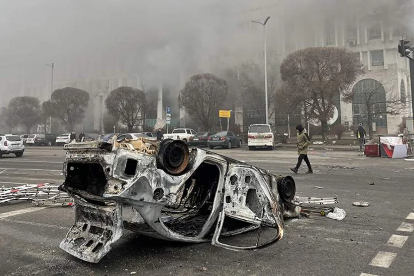 Сотрудник телеканала погиб при обстреле в Алматы