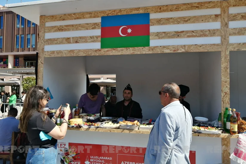 Azərbaycan İstanbulda keçirilən “Beynəlxalq Beyoğlu ləzzət festivalı”nda təmsil olunur