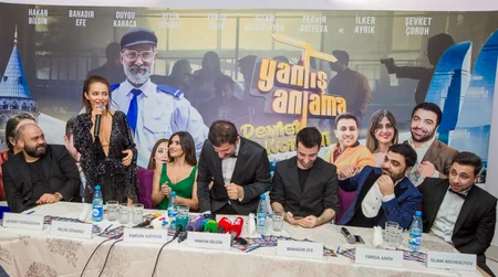 В кинотеатре CinemaPlus прошла премьера комедии Yanlış anlama - ВИДЕО