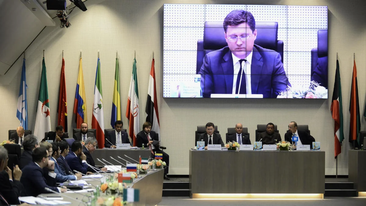 Министры мониторинга ОПЕК+ приступили к обсуждению ситуации на рынке нефти