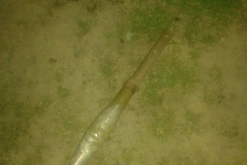 Füzuli rayonunda partlamamış hərbi sursat aşkarlanıb - FOTO