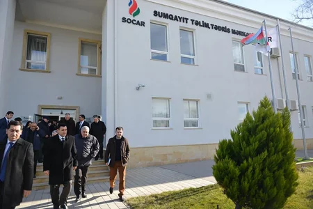 Azərikimya İstehsalat Birliyində ADNSU-nun nümayəndə heyəti ilə görüş keçirilib - FOTO