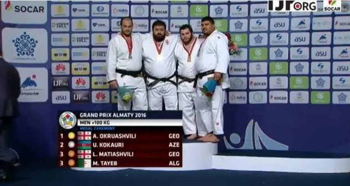 Azərbaycan cüdoçuları Qran Pridə bir dəst medal qazanıb - FOTO