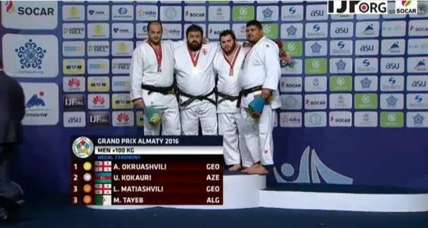 Azərbaycan cüdoçuları Qran Pridə bir dəst medal qazanıb - FOTO