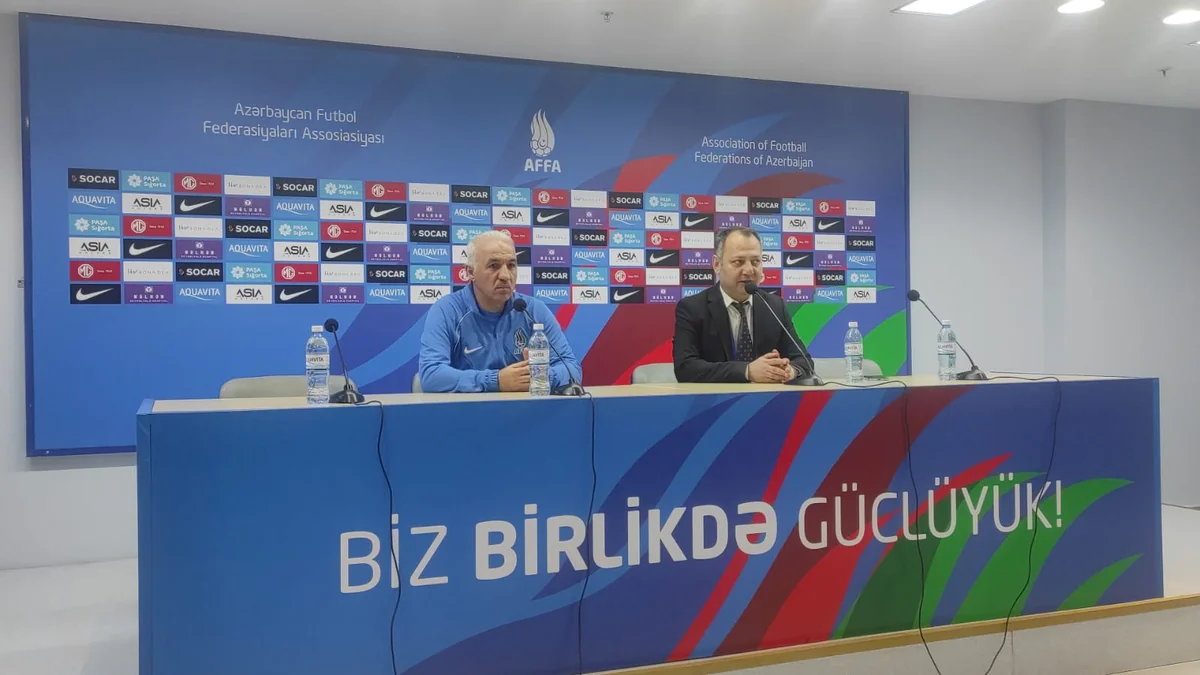 Azərbaycan millisinin məşqçisi: Belə oyunlarda erkən qol vurmaq lazımdır