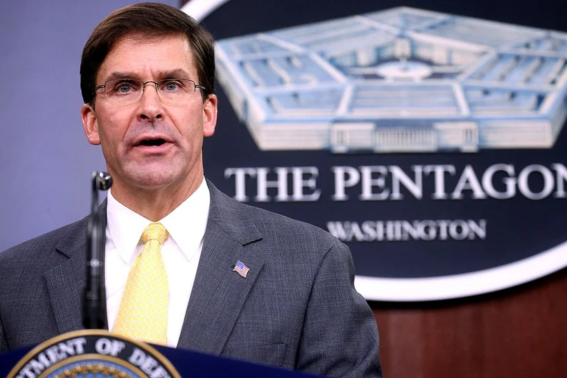 Pentagon chief visits Iraq to discuss withdrawal of U.S. troops from Syria