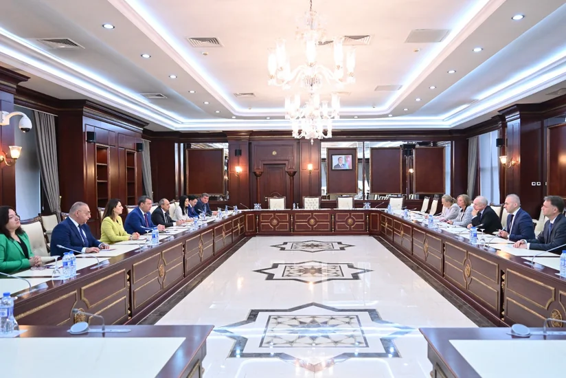 Səməd Seyidov AŞPA-nın həmməruzəçiləri ilə görüşüb