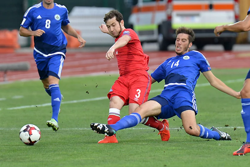 Azerbaijani national team footballer apologized for his gesture