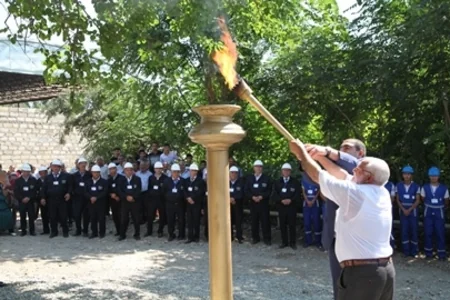 ​Azərbaycanın 6 rayonunun 13 yaşayış məntəqəsinə qaz verilib