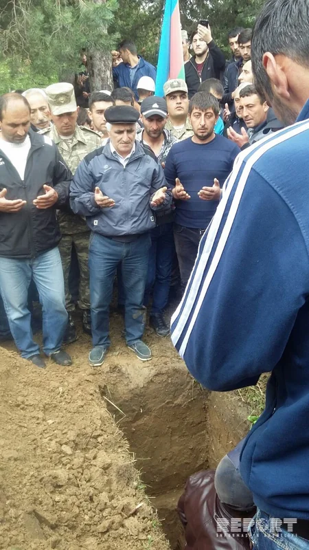 Azərbaycanın şəhid olan hərbi qulluqçusu dəfn edilib - FOTO - VİDEO