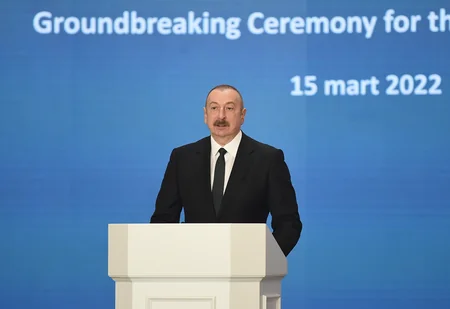 Ilham Aliyev inaugurates Garadagh Solar Power Plant