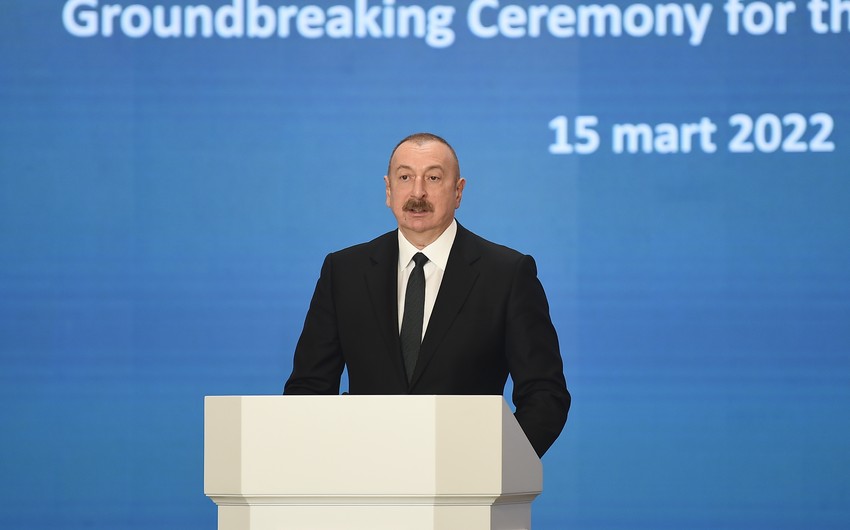 Ilham Aliyev: If we want, we can reset the foreign debt within a day Ilham Aliyev: If we want, we can reset the foreign debt within a day